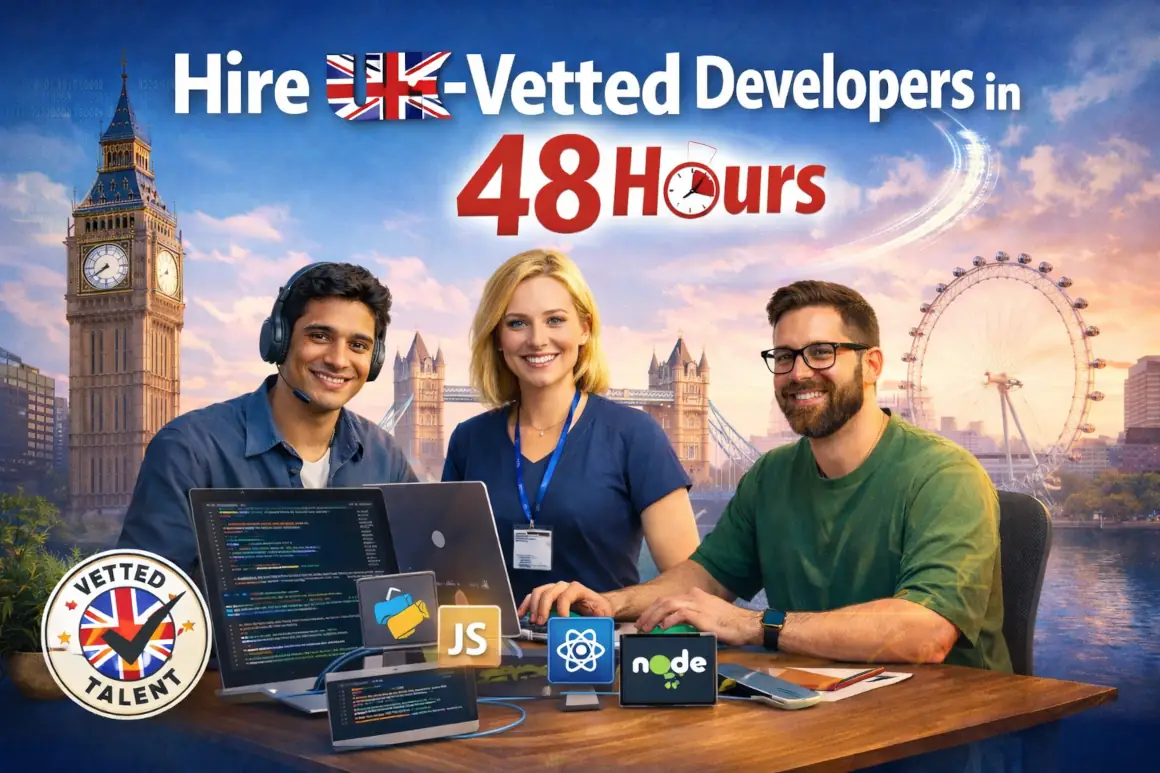 Hire UK Vetted Developers in 48 Hours